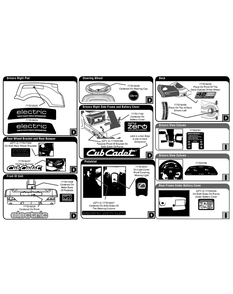 Label Map 2 Diagram and Parts List for RZT-S42ZERO (17AVCEDS710)(2015) Cub Cadet Lawn Tractor